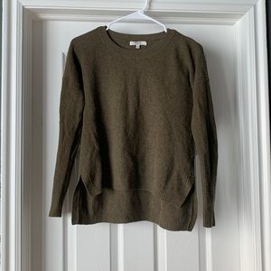 Madewell sweater green size small